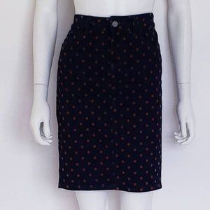 WOMEN'S PENCIL SKIRT | POLKA DOT